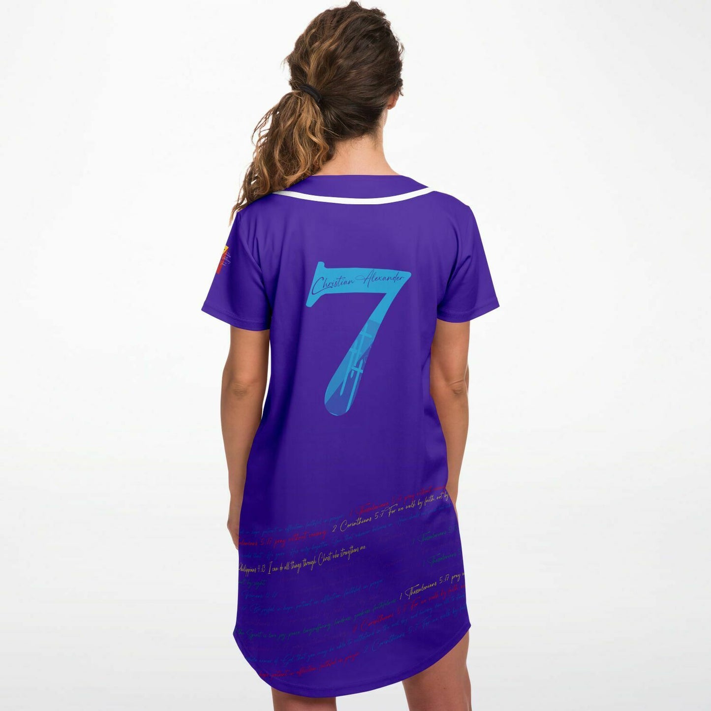 Christian Alexander Baseball Jersey Dress