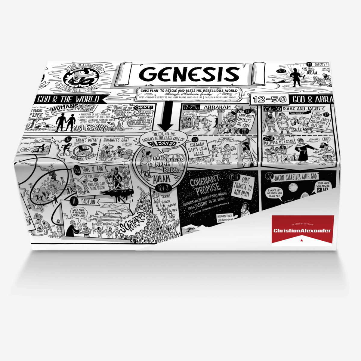 CAC Genesis 1 Truth Walkers by Christian Alexander (Blue Red Gold)