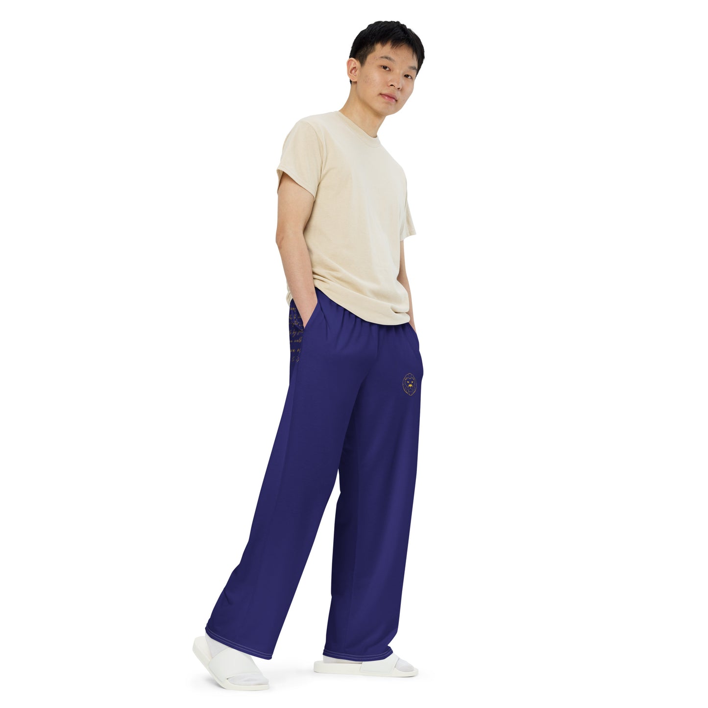 "The Versatile Verses" Unisex Wide-Leg Pants by Christian Alexander.