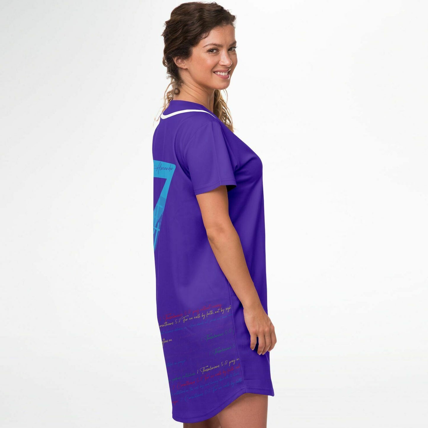 Christian Alexander Baseball Jersey Dress