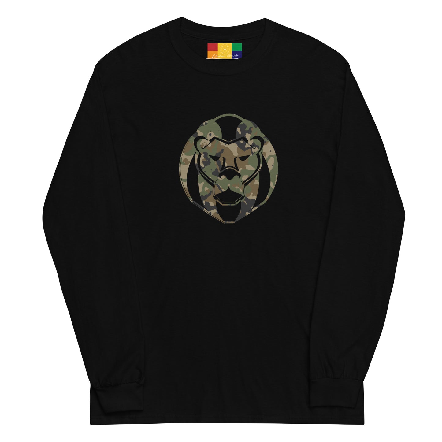Big Kat Camo Long Sleeve tee
