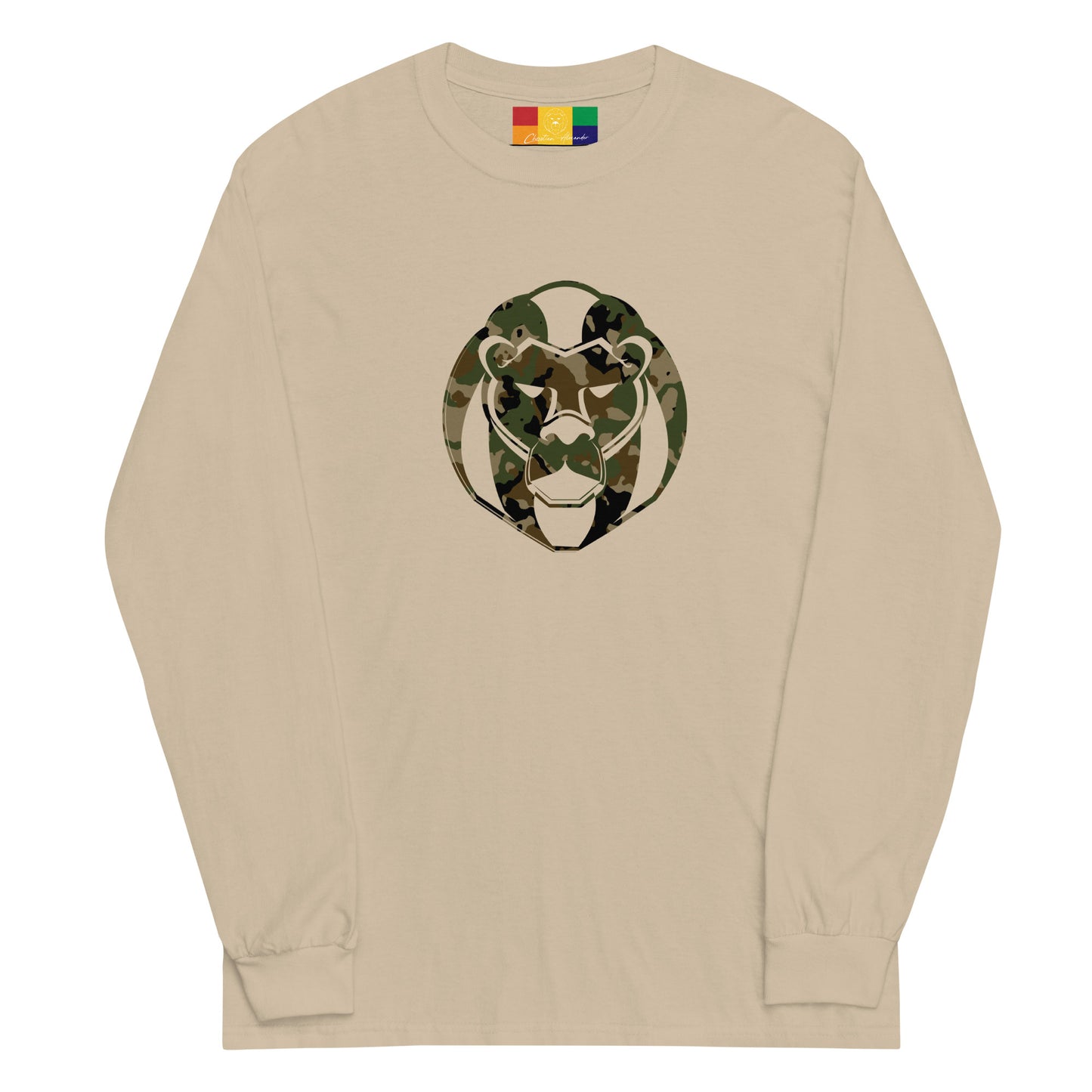 Big Kat Camo Long Sleeve tee