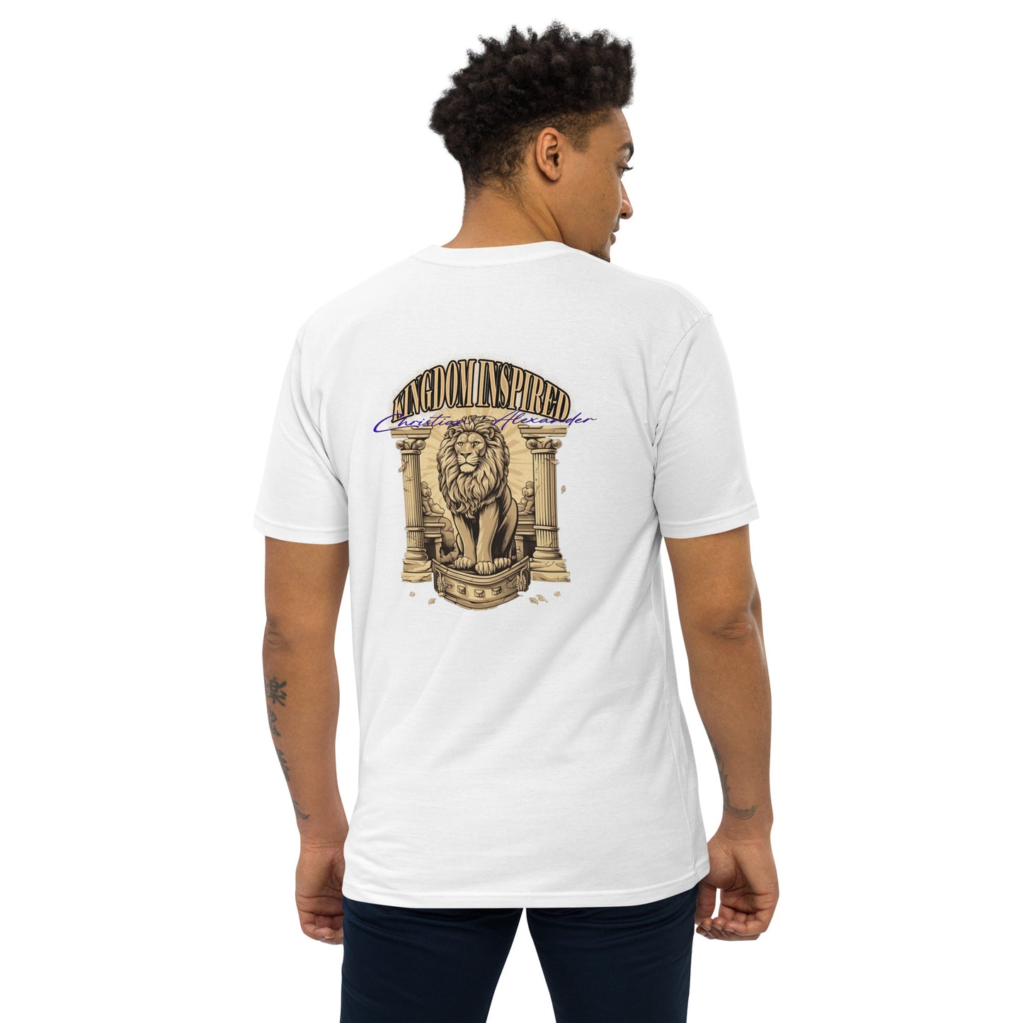 Big Kat Lion heart Chest (embroidered)