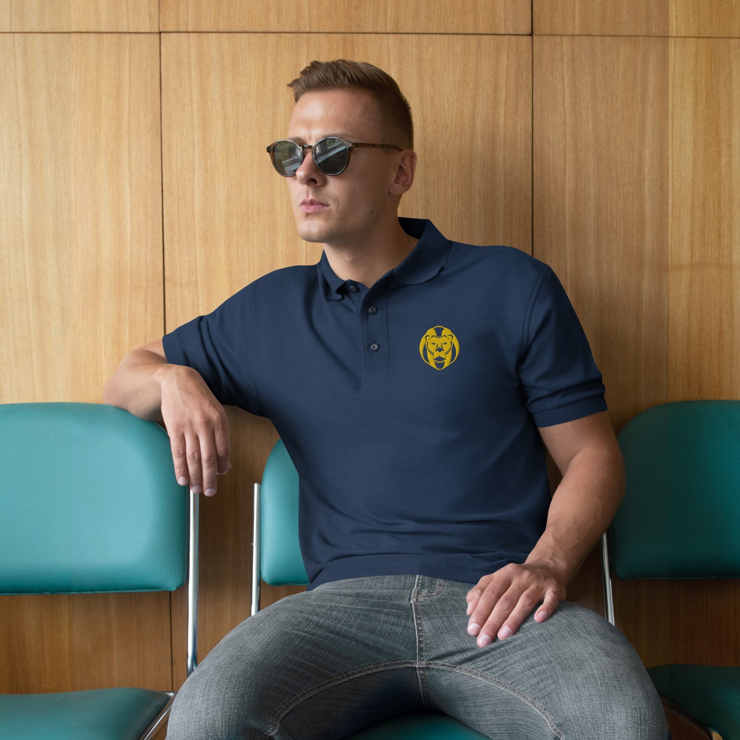 Big Kat Lion Heart Premium Polo