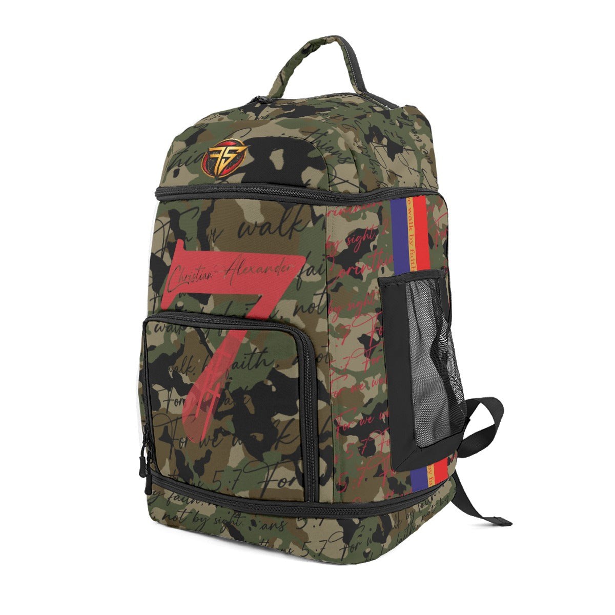 Christian Alexander "Walk By Faith" Signature Sports & Travel Backpack