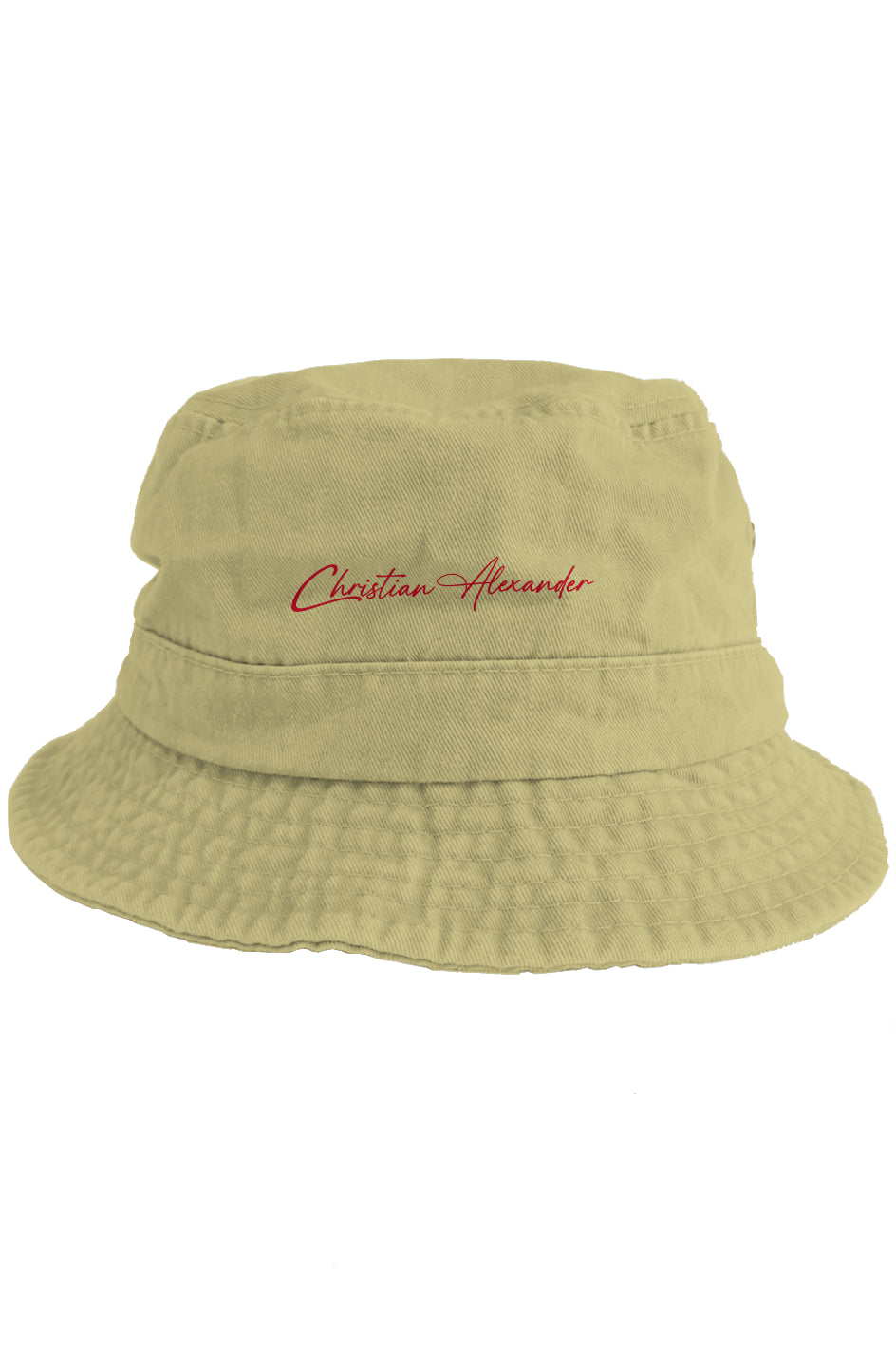 Christian Alexander Signature Bucket Hat