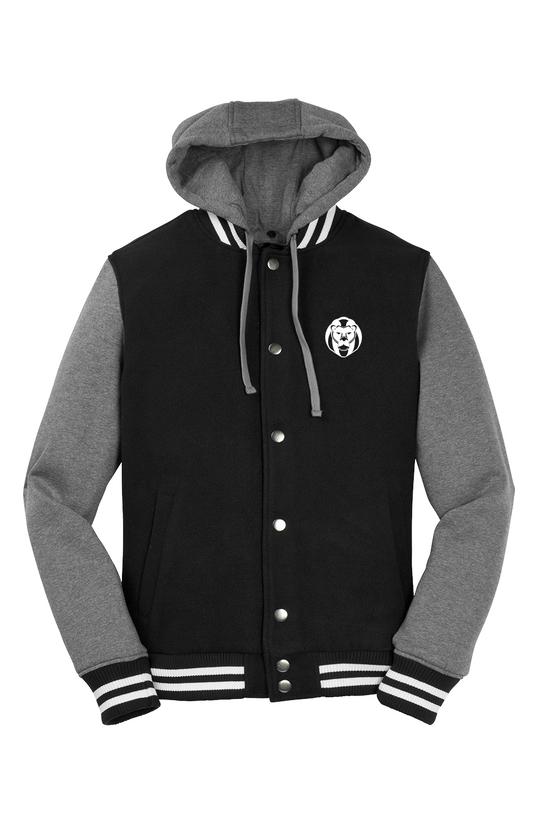CHRISTIAN ALEXANDER LION HEART LETTERMAN JACKET