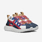 CJ-C947 Crown Jewels Sneakers by Christian Alexander (Blue Red Tan)