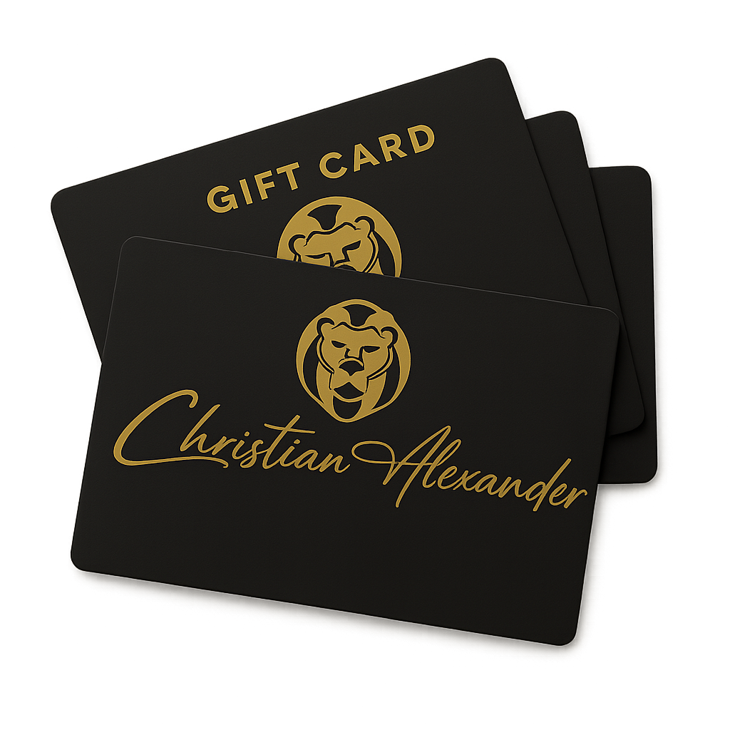 The Gift of Style: Christian Alexander Clothiers Gift Cards