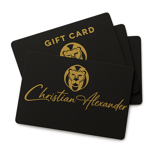 The Gift of Style: Christian Alexander Clothiers Gift Cards