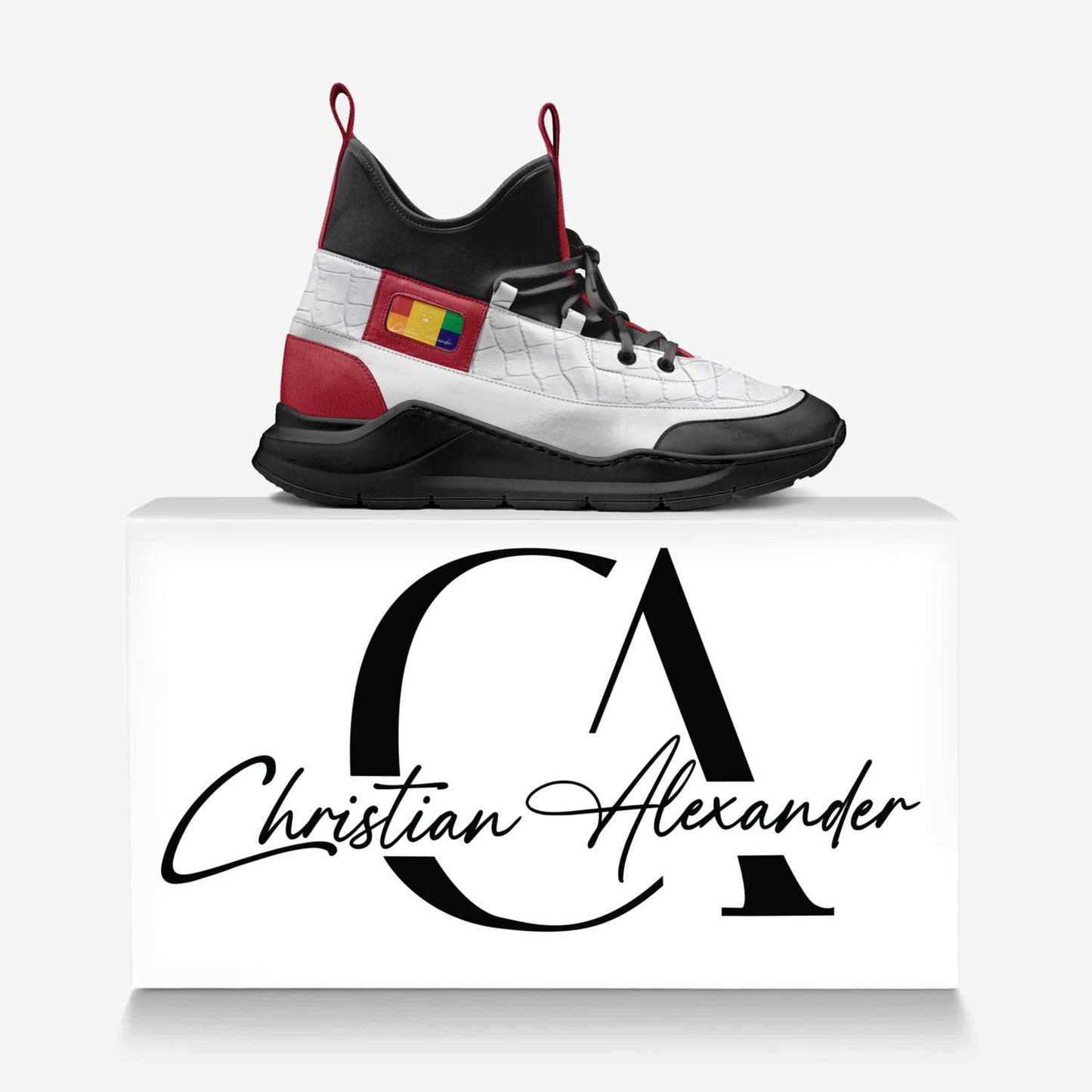 Ethereal Step: Christian Alexander's Visionary Sock-Sneakers