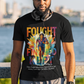 Man by river wearing Faith Flex Tee – Christian activewear by CAC