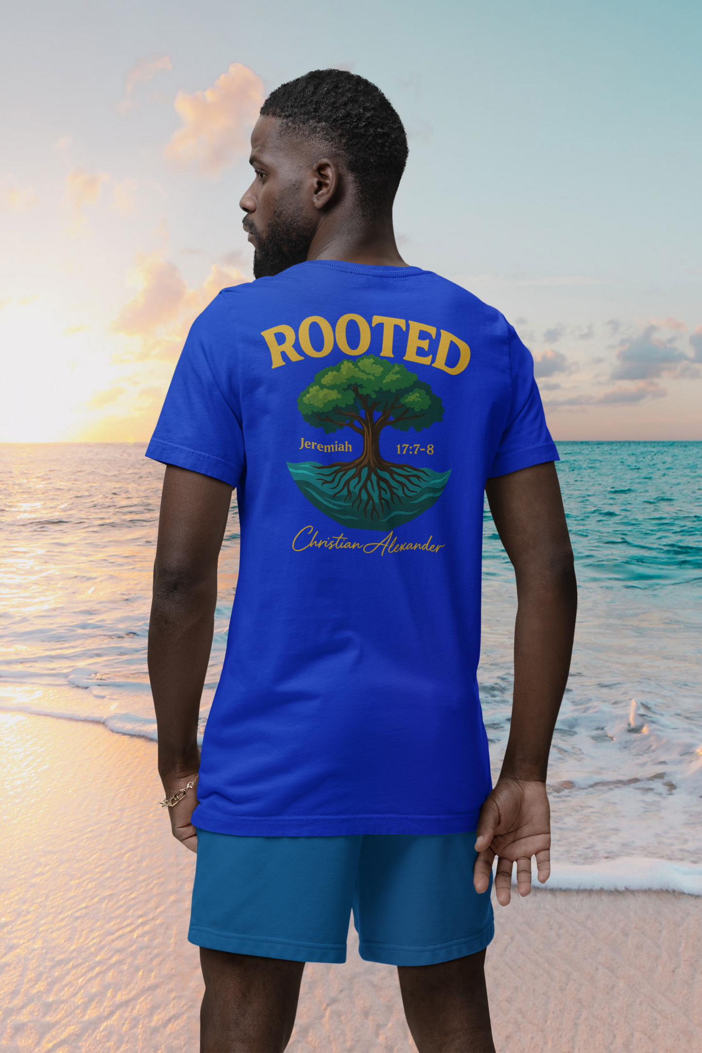 ROOTED Tee – Jeremiah 17:7-8 Edition