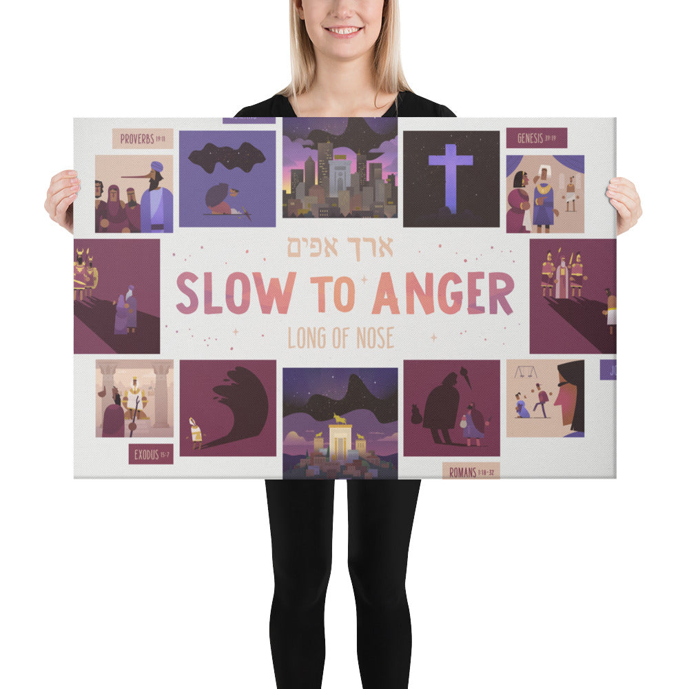 Christian Alexander's 'Character of God: Slow to Anger' Canvas Art