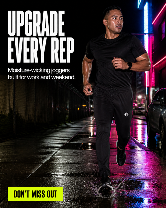 Flex Motion: Christian Alexander's Performance Joggers