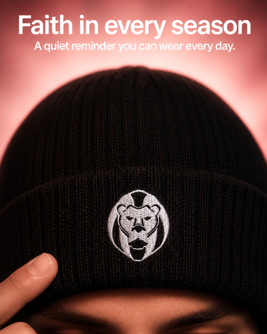 Faithful Seasons Rib Knit Beanie