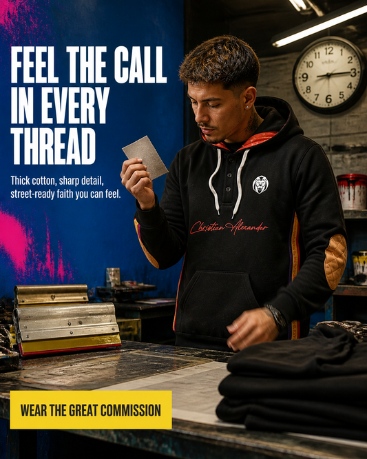 Christian Alexander Great Commission Rugby Hoodie