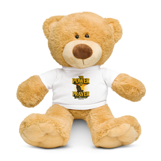 “Prayer Bear” – Faith-Filled Comfort Companion