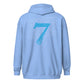 Lion Heart Embroidered Zip Script Hoodie
