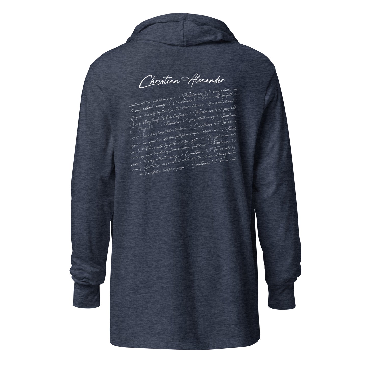 Christian Alexander Hooded Long Sleeve Tee