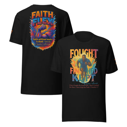 Faith Flex Tee black – Kingdom Special Forces faith apparel
