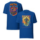 Faith Flex Tee royal blue – faith-driven Christian Alexander tee