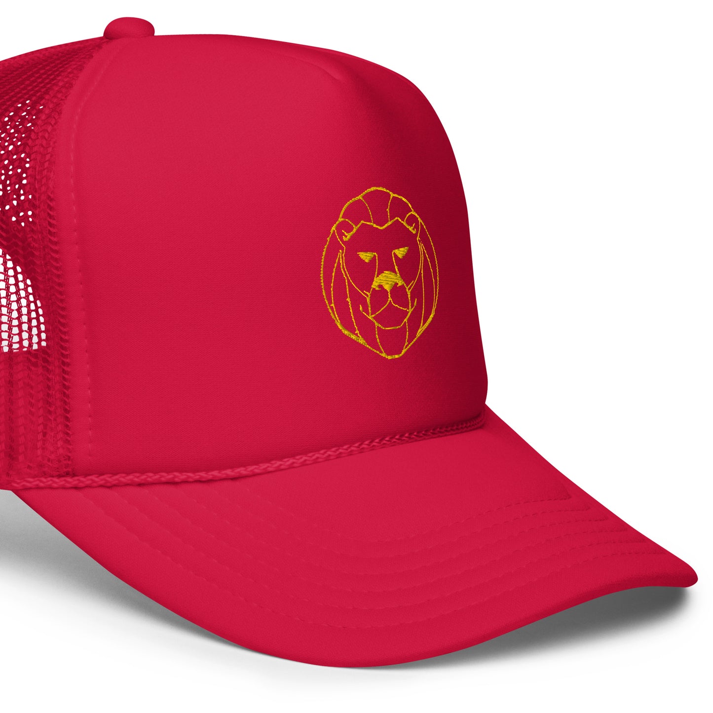 Lion heart trucker hat